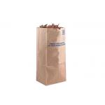 125g/M2 Biodegradable Lawn Paper Bags For Leaves CMYK Paper Lawn Waste Bags for sale