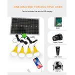 SRE-98G-4L Solar Powered LED Lights High Light Intensity 3-6V Mini Battery Power System for sale