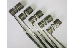 China 3x3Mm Spring Thermocouple RTD Hot Runner Coil Heater with brass tube supplier