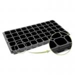 0.6mm Thick PVC Deep 288 Cell Plastic Seedling Tray Four Angle Circle Rice Nursery Tray for sale