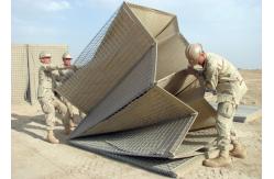 China Blast Wall Hesco Bastion Barrier Non - Woven Polypropylene Geotextile Solid Structure supplier