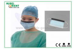 China ISO13485 3 Ply Disposable Face Mask OEM With Anti Fog Visor supplier