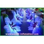 Inflatable Flower Chain Decoration / Wedding Stage Inflatable Light Decoration for sale