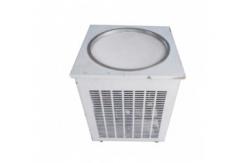 China Single Flat Pan Fried Ice Cream Roll Machine With Optional Container supplier