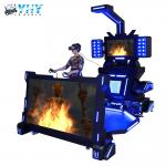 Children Play 9D Virtual Shooting Simulator VR Music Dance Game Machines for sale