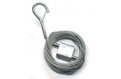 China Nickel Paint Zinc Alloy Looping Gripper Wire Suspension Kit For Lighting supplier