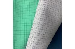 China Cleanroom Lint Free Polyester ESD Safety Anti Static Fabric For Lab Clothing supplier