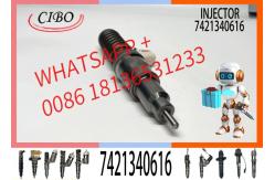China Fuel Injector 20584348 85003268 BEBE4D25001 21340616 21371679 7421340616 supplier