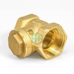  Brass Horizontal Check Valve Female Threaded For Water Flow Control