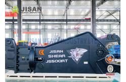 China Hydraulic Scrap Shear For Dismantling 55 Ton Excavator Cutting Tool Kit supplier