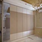 Soundproof Movable Partitions Mobile Folding Partition Wall For Hotel Hall for sale