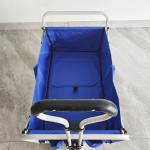Customized Collapsible Body Structure PP Wheels Beach Cart Folding Camping Wagon