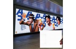 China Waterproof 210mic PET Anti-skid Frontlit Printing Backlit Film With White Backside supplier