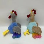 2 CLRS Chicken Squeak Toy Customizable Dog Toy BSCI Audit for sale