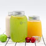 650ML Empty 14.6CM Transparent Disposable Juice Bottles