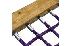 China 150cm*80cm 6 Strand Polyester Combination Rope Playground Hammock Swing supplier