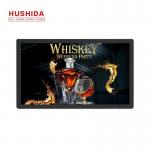 Aluminum Alloy Wall Mounted Advertising Display Software Split Screen Timing Switch