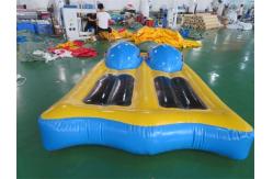 China 2 People Waterproof Towable Inflatables Flying Fish Tubes supplier