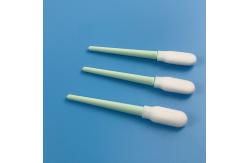 China Big Sponge Tip Head Make Polyurethane Foam Swab Short Stick supplier