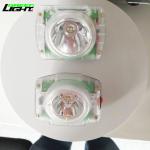 IP68 Waterproof Mining Cap Lamp GLC-6 OLED Display 15000lux Rechargeable Mining Headlamp Cordless Miner Lamp for sale
