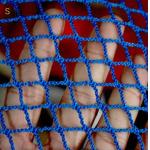 Soccer Sports Net Color Flat Hanging Anti Falling Safety Net Construction Nylon Knotless Safety Balcony Net for sale