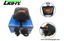 China Anti Explosive Miners Cap Lamp , Waterproof 8000lux Miners Lights For Hard Hats supplier