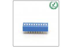 China 2.54mm ROHS Material Slide Dip Switch , 5 Position 10 Pin Dip Switch supplier
