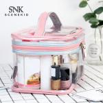 Clear PVC Travel Handle Transparent Cosmetic Bag for sale