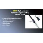 Metrology Equipment Optical Reflective Open Grating Exposed Linear Encoders