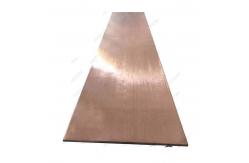 China 0.01-0.05mm Copper Coated Steel Sheet Multilayer Cold Rolling Technology supplier