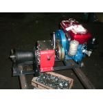 Power Construction 1T Diesel Cable Winch With Water Cooled Diesel Engine
