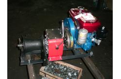 China Power Construction 1T Diesel Cable Winch With Water Cooled Diesel Engine supplier