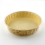 Single Wall Non Stick Baking Cups , Embossing Paper Disposable Baking Molds for sale