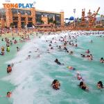 Fiberglass Tsunami Wave Pool Big Artificial Water Park Equipment for sale