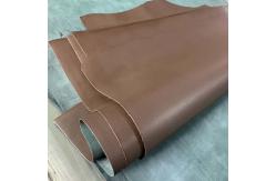 China Width 1.43M Artificial Leather Fabric , Woven Plain Colour Change Leather supplier
