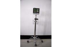 China Moving Trolley Mobile Patient Monitor Bracket Stand Hospital Use supplier