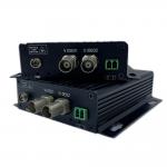 Analog Video Optical Converter RS485 RS422 Data On SM MM Fiber Extension for sale