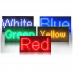 Outdoor P10 Single Color Led Panel Sign Advertising Displays for sale