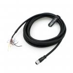 DataMan 260 Reader Serial Power IO Cable M12 A-Code 12 Pin Female To Open Flying Leads For Cognex Industrial Camera for sale
