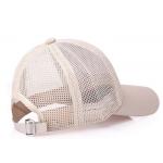 Simple Style Plain Black Trucker Hat , Breathable Blank Trucker Hats Not Deformation
