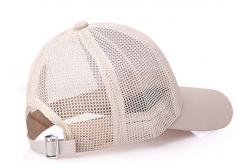 China Simple Style Plain Black Trucker Hat , Breathable Blank Trucker Hats Not Deformation supplier