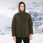 Men's Heating Jacket Custom Heated Clothes Electric Softshell Waterproof Winter Work Garment for sale