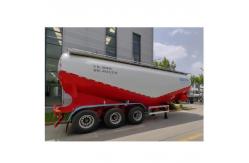 China 3 Axle 45cbm Semi-Trailer Bulk Cement Trailer Powder Semi Trailer with Availability supplier