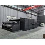 Adjustable teflon fiberglass belt hot air thermal bonding oven with air and water cooling functionalities for sale