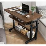 Solid Wood Style PANEL Movable Manual Standup Desk for Small Office and Coffee Room for sale