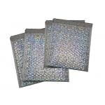 2.3mil 2.5mil Metallic Holographic Bubble Mailers Offset Printing for sale