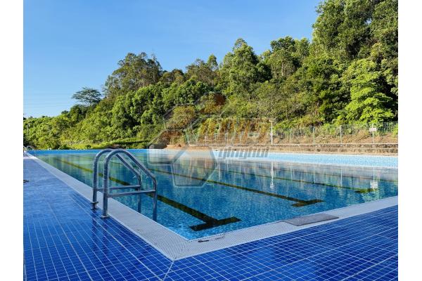 Rectangular Prefabricated Competition Swimming Pool Water Temperature At 25℃ - 28℃