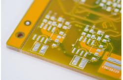 China Yellow Lead Free PCBA SMT 6 Layer PCB Fabrication Tin Spraying Process supplier