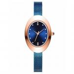Insurance Buckle Mesh Strap Quartz Watch 30m Waterproof 8mm Dial for sale