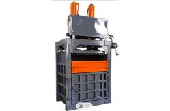 China HPM 29.5KW Cardboard Vertical Baler Machine Manual Belting 600Kg supplier
